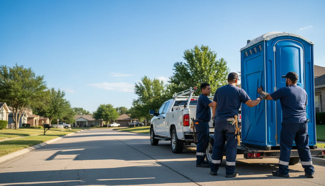 Portable Toilet Rental in Gilchrist, TX near me